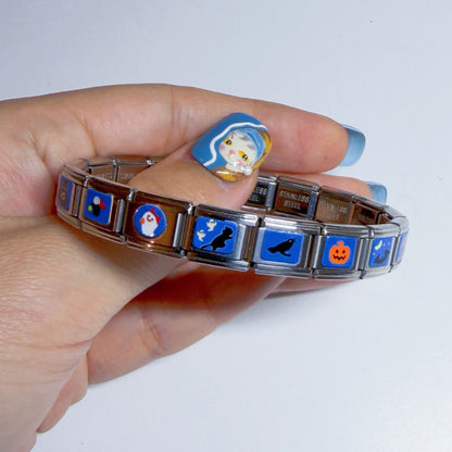 Pami Charms Italian charm bracelet featuring various themed designs for stylish accessories