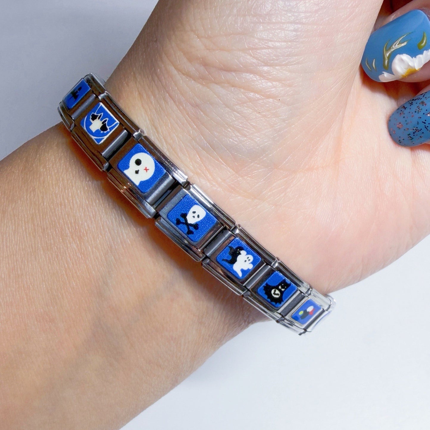 Pami Charms Italian charm bracelet featuring colourful decorative charms for personalised accessories