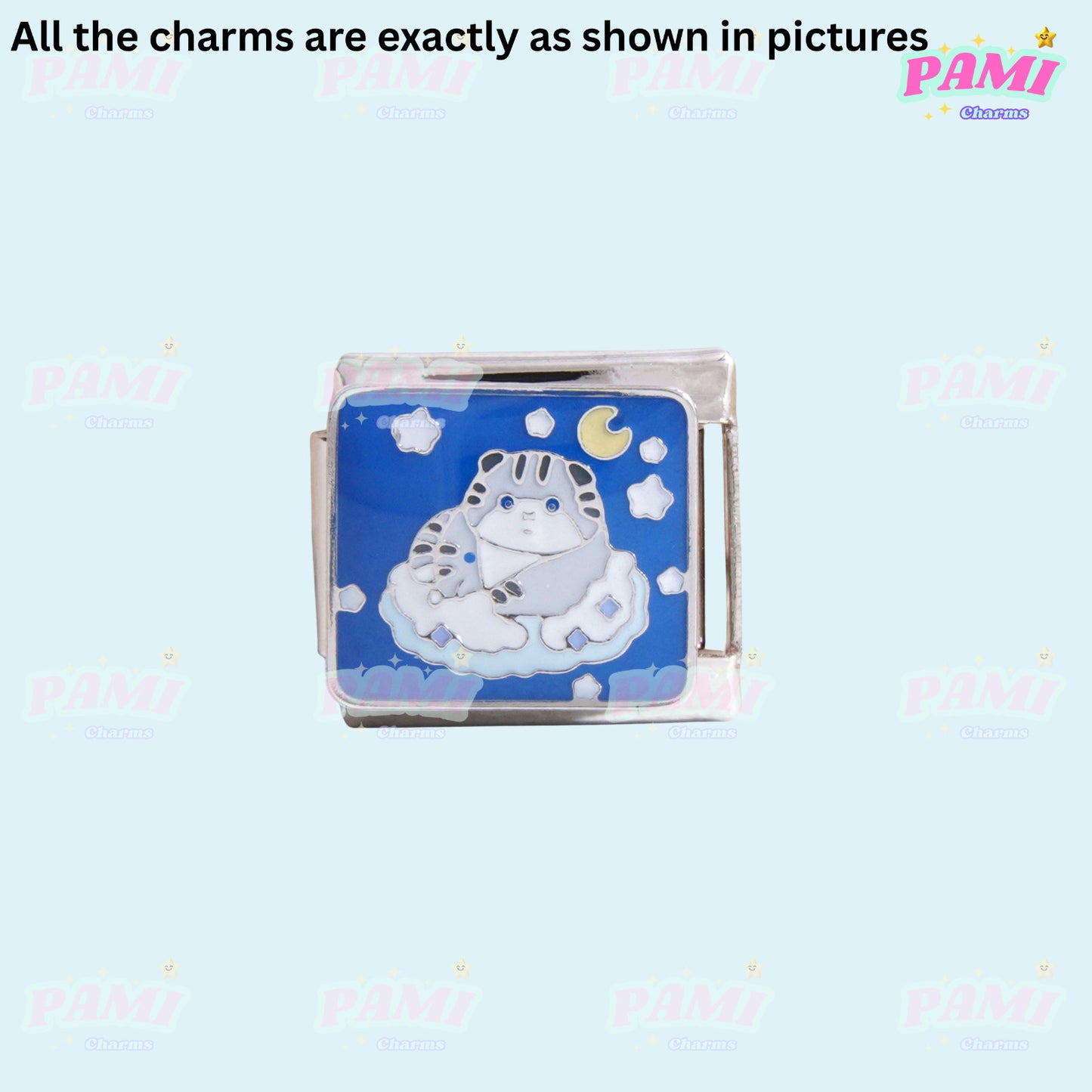 Cat and Dog Lover Modular Italian Charms - Fits Classic 9mm Bracelet