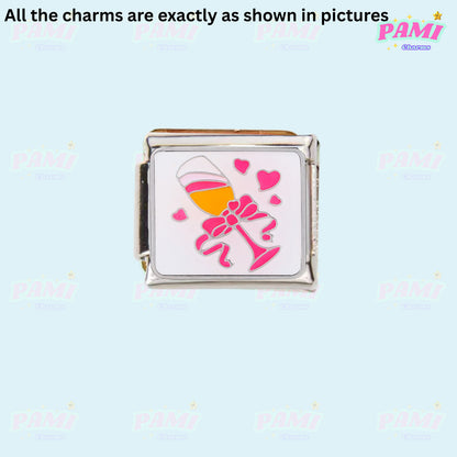 Italian charm wedding engagement marriage for major design Italiancharm bracelet