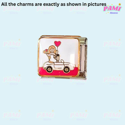 Italian charm wedding engagement marriage for major design Italiancharm bracelet