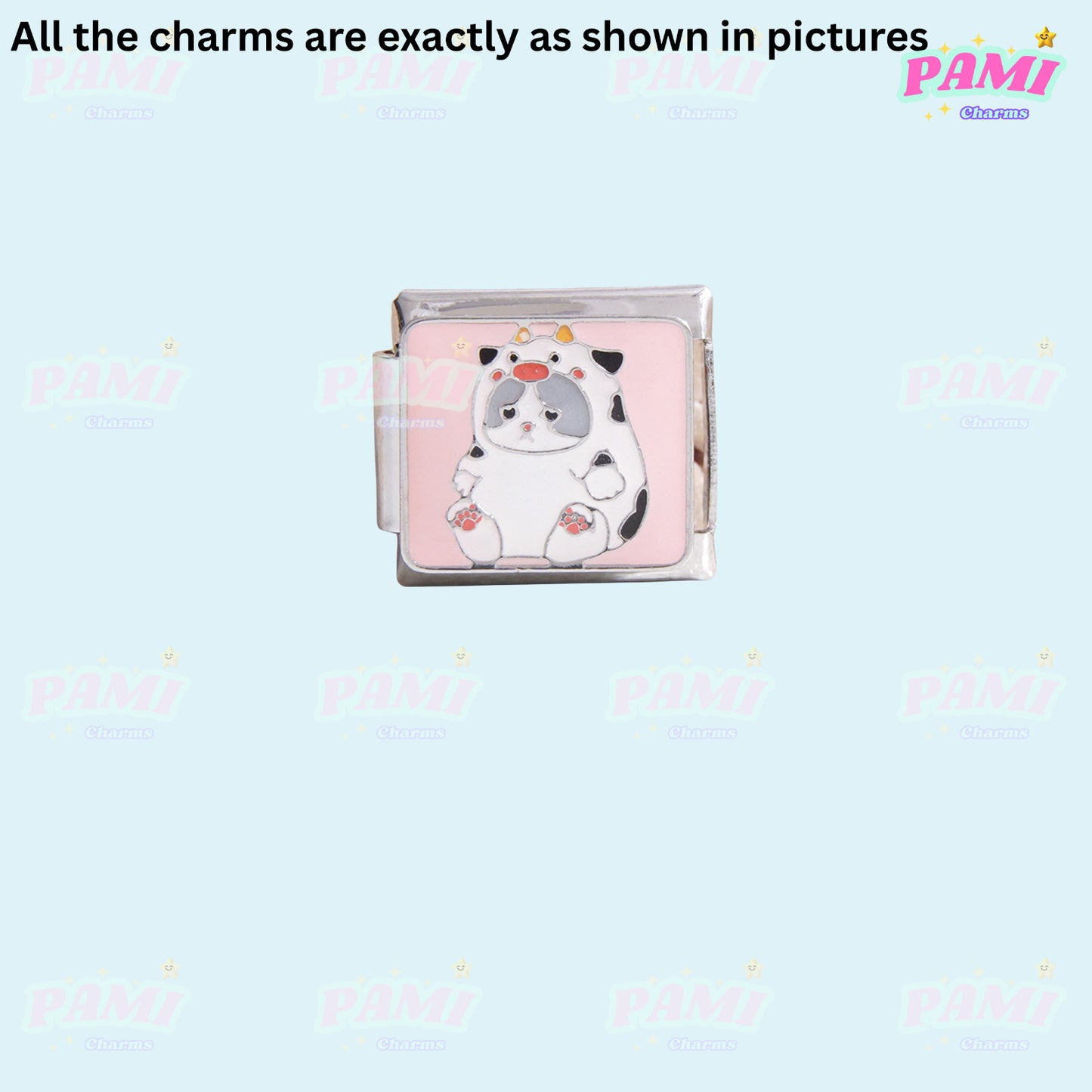 Cat Lover Modular Italian Charms - Fits Classic 9mm Bracelet