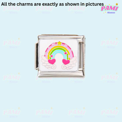 Italian charm wedding engagement marriage for major design Italiancharm bracelet