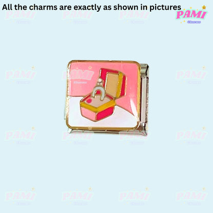 Italian charm wedding engagement marriage for major design Italiancharm bracelet