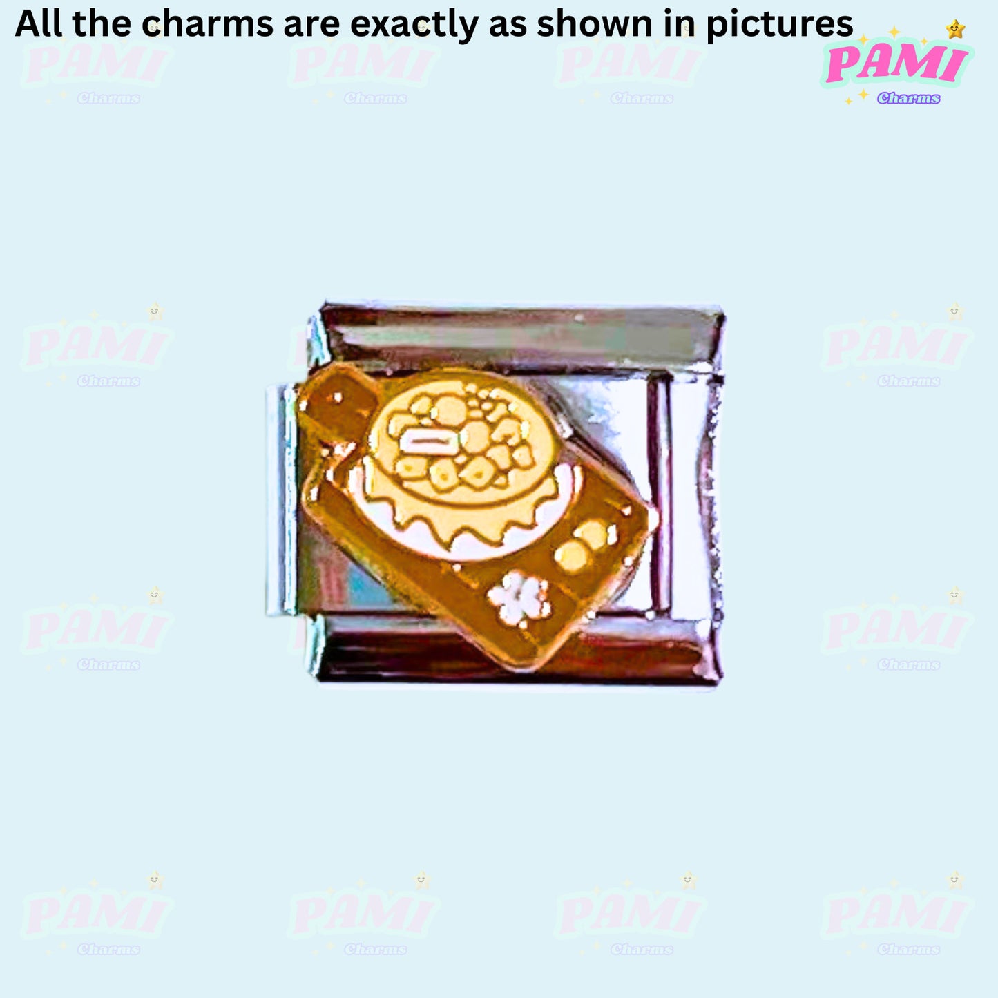Coffee lover latte cafe Italian Charm fits Italian charm bracelet or major brand
