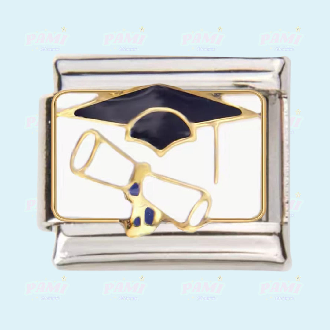 Graduation University/School Modular Italian Charms - Fits all classic 9mm bracelet Default Title Italian Charm