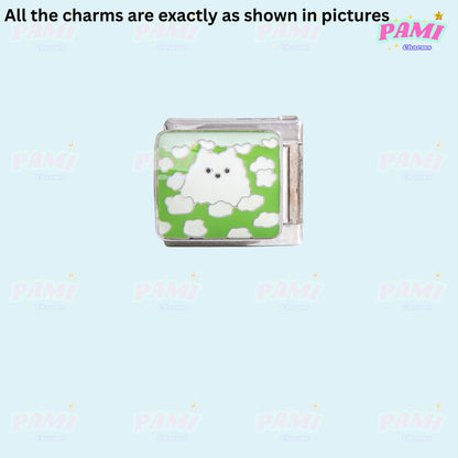 Cat Lover Modular Italian Charms - Fits Classic 9mm Bracelet