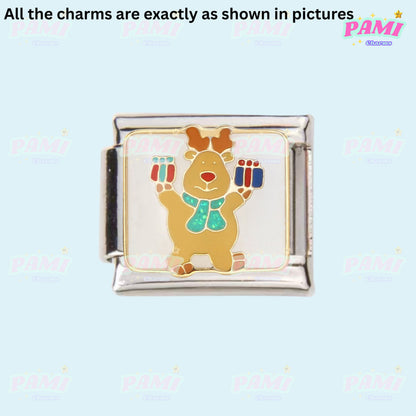 Christmas Present Gift Italian Charms - Fits All Brands Italian Charm Bracelet