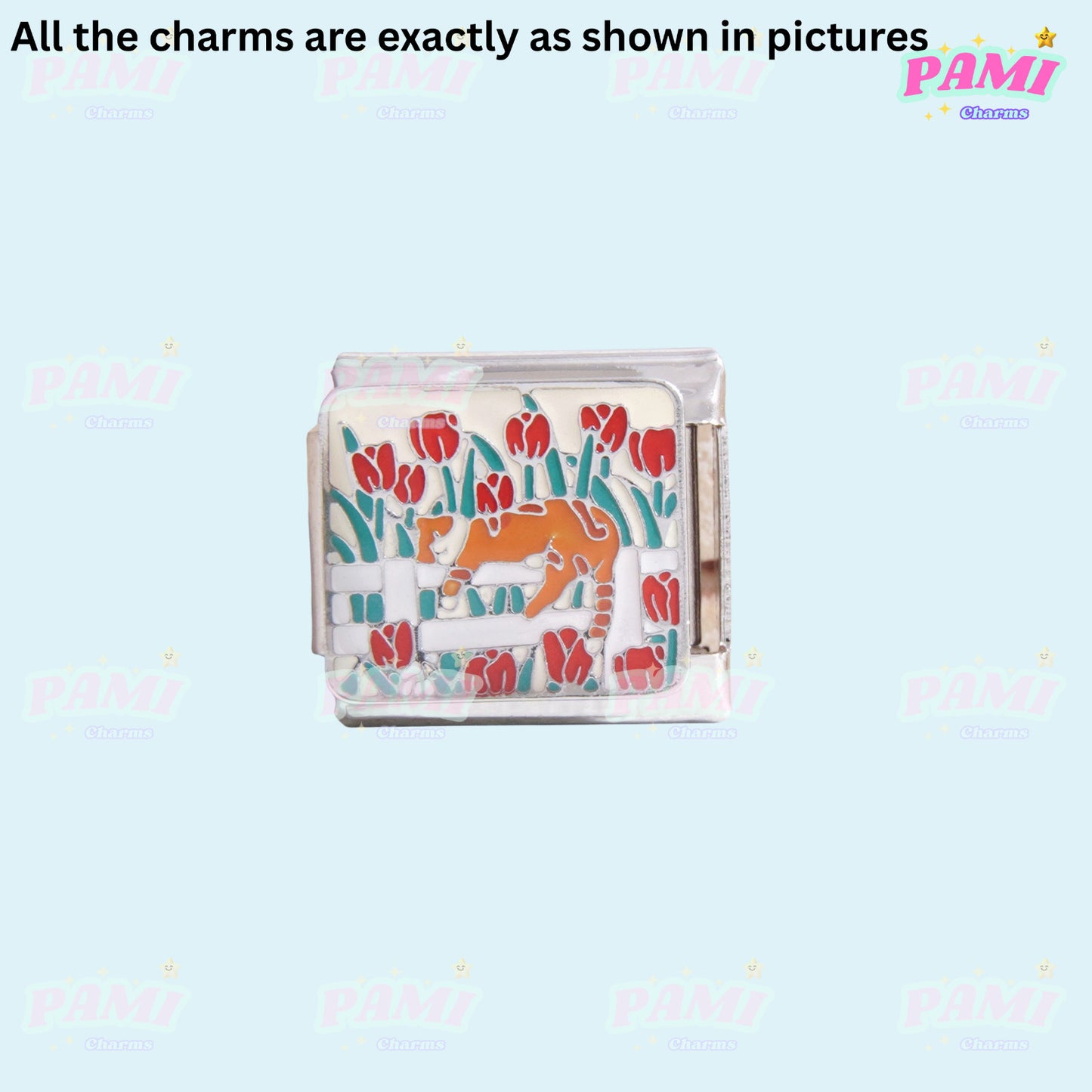 Cat and Dog Lover Modular Italian Charms - Fits Classic 9mm Bracelet