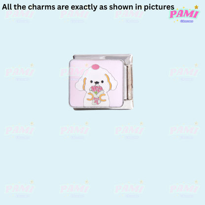 Cat Lover Modular Italian Charms - Fits Classic 9mm Bracelet