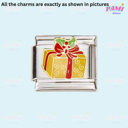 Christmas Present Gift Italian Charms - Fits All Brands Italian Charm Bracelet