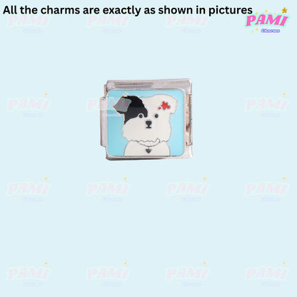 Cat Lover Modular Italian Charms - Fits Classic 9mm Bracelet