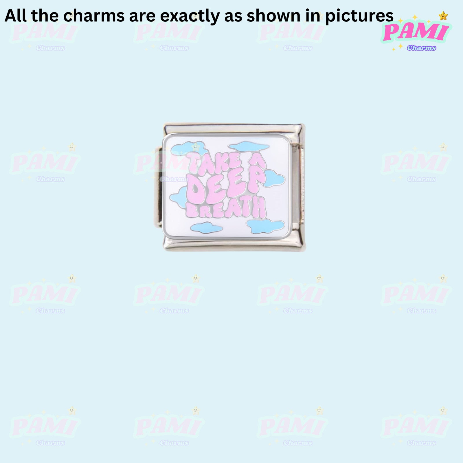 Trendy Quote Motivation Words Modular Italian Charms - Fits all classic 9mm Bracelet Italian Charm