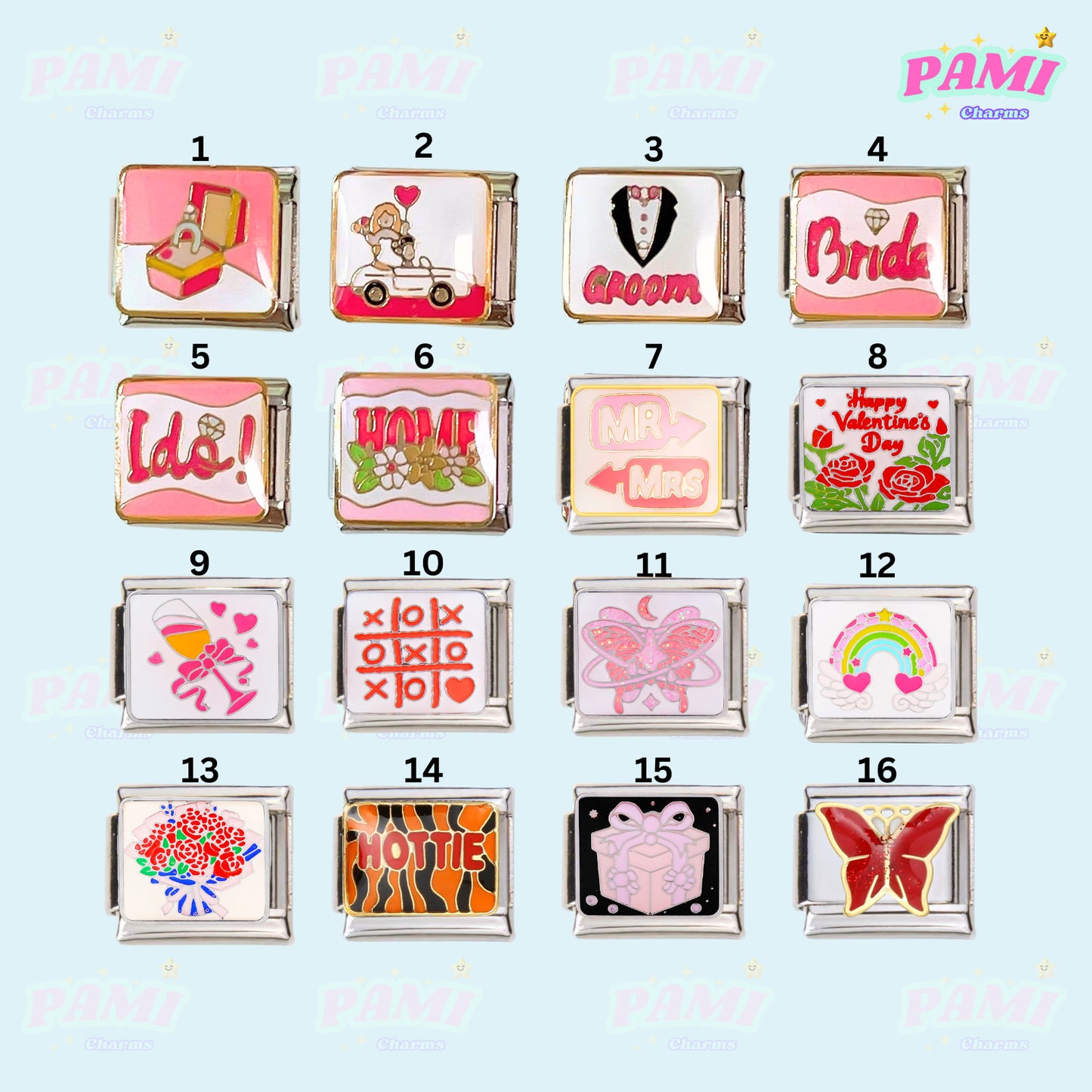 Italian charm wedding engagement marriage for major design Italiancharm bracelet